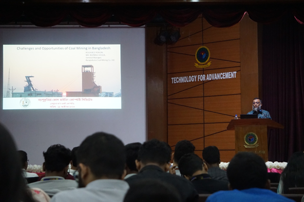 Guest Lecture on “Challenges and Opportunities of Hard Rock Mine in Bangladesh”
